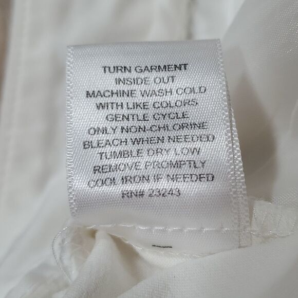 🔺️New York & Co White Bootcut Pants Size 4/27 - Picture 8 of 10